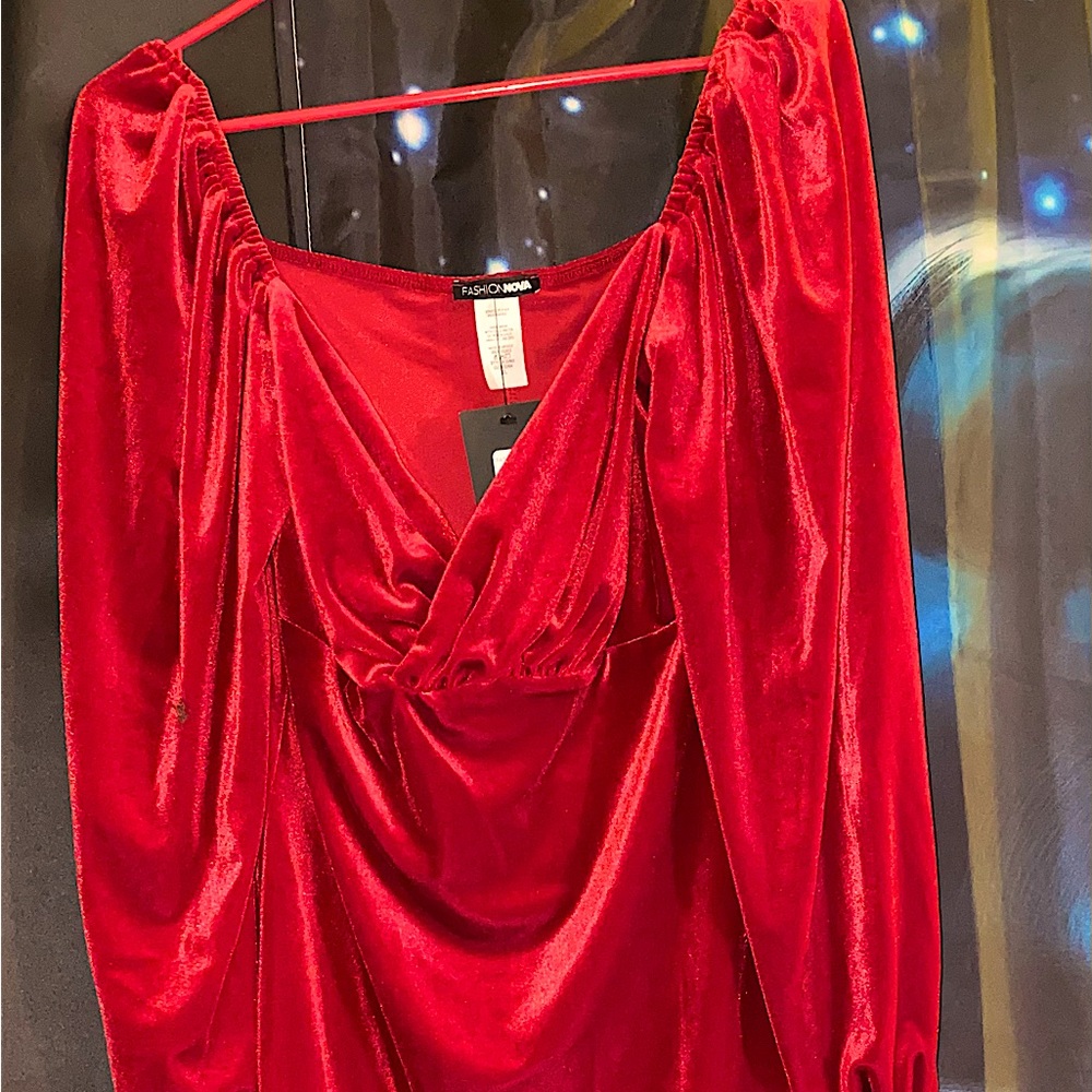 Red Holiday dress sexy